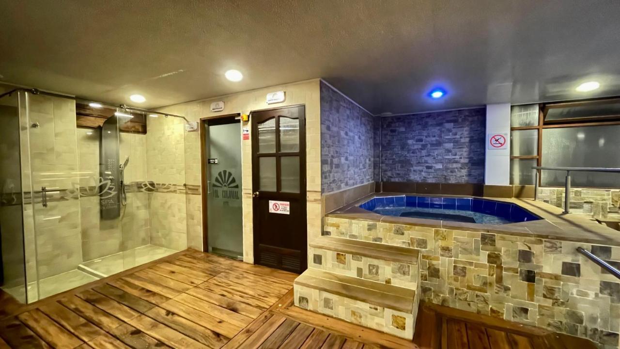 Hotel Boutique & Spa - Vdl Colonial Villa de Leyva Ngoại thất bức ảnh